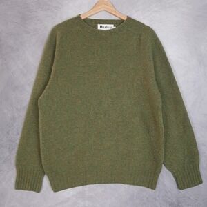 Harley Crewneck Sweater in Olive Green